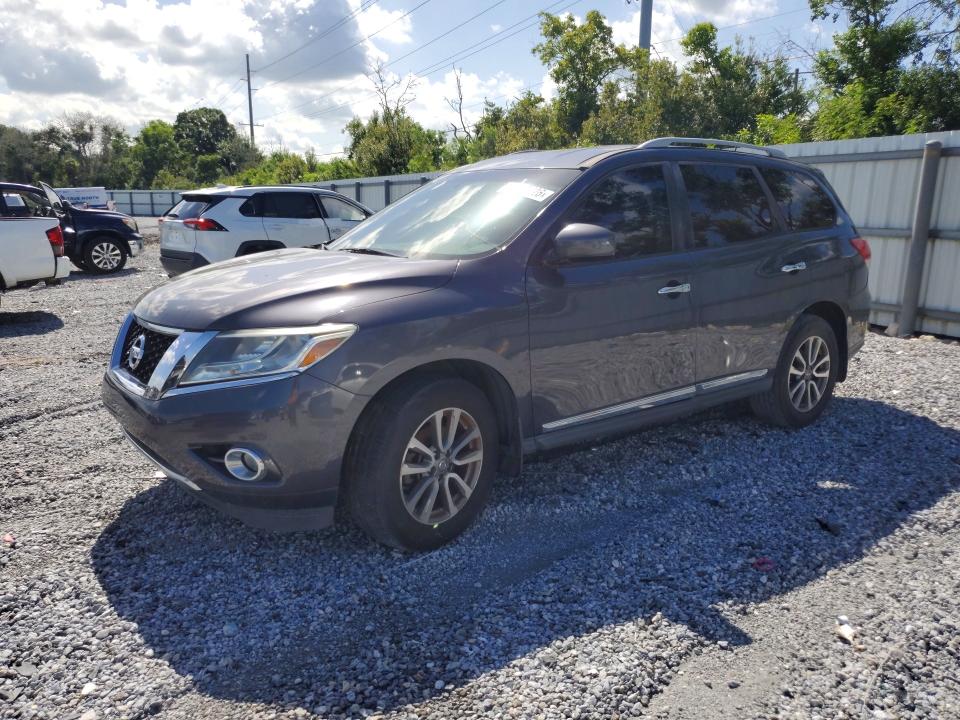 NISSAN PATHFINDER 2013 with VIN 5N1AR2MNXDC661787 - Photo from auction
