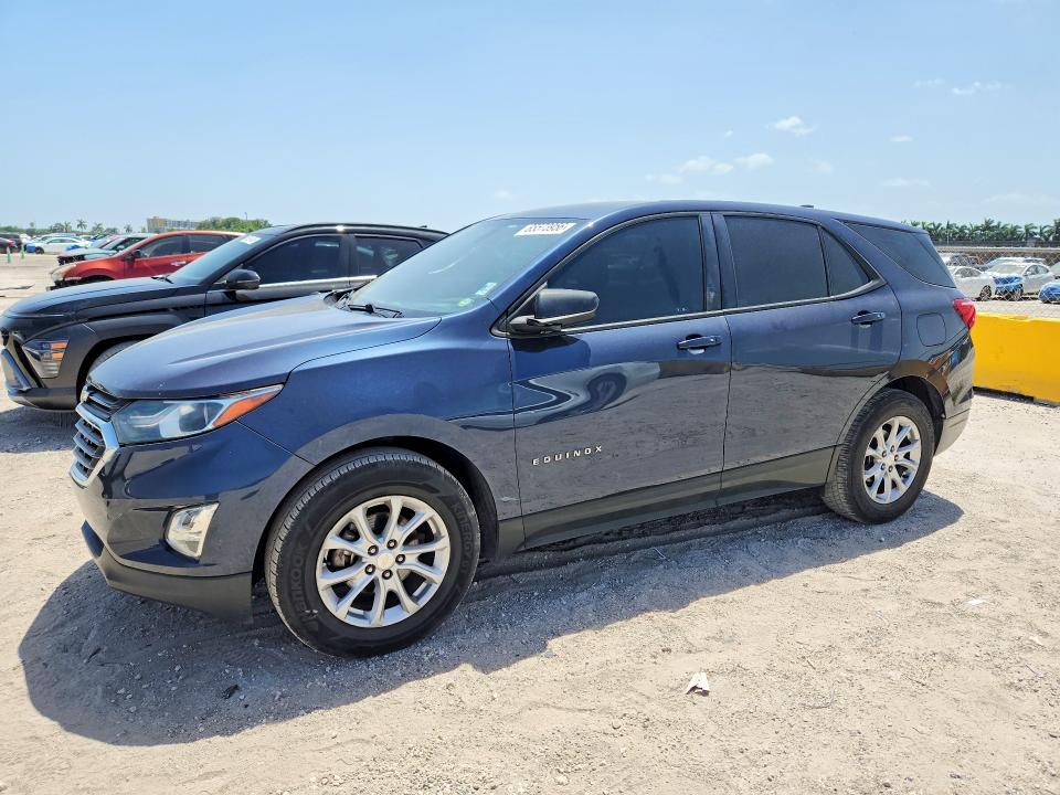CHEVROLET EQUINOX 2018 with VIN 3GNAXHEV4JS543744 - Photo from auction
