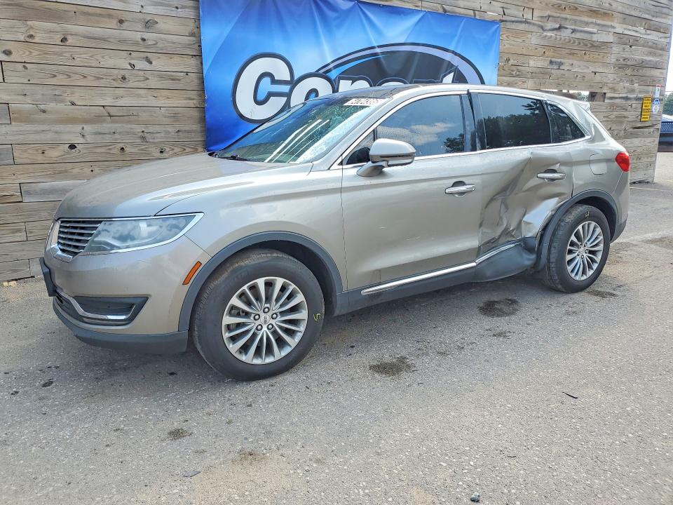 LINCOLN MKX 2016 with VIN 2LMTJ8KR7GBL59374 - Photo from auction