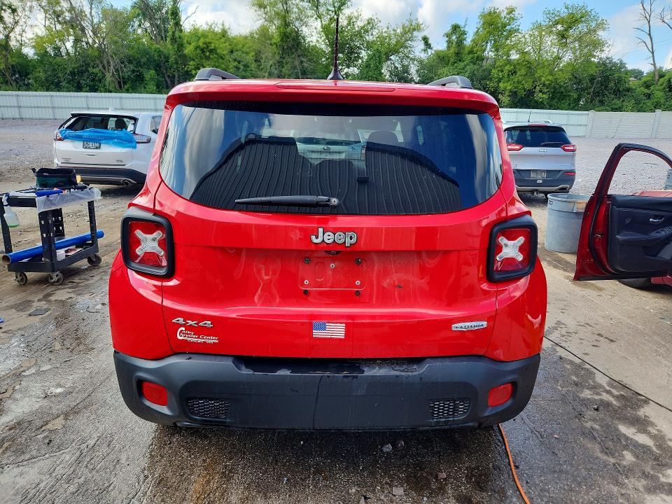 Photo 6 from auction – 2017 JEEP RENEGADE with VIN ZACCJBBB4HPE44332