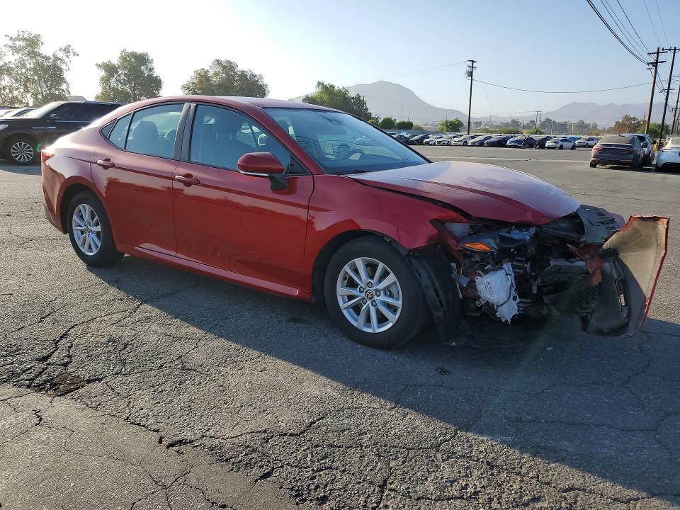 Photo 4 from auction – 2025 TOYOTA CAMRY with VIN 4T1DAACK9SU158684