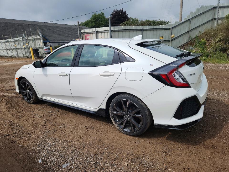 Photo 2 from auction – 2018 HONDA CIVIC with VIN SHHFK7H40JU221054