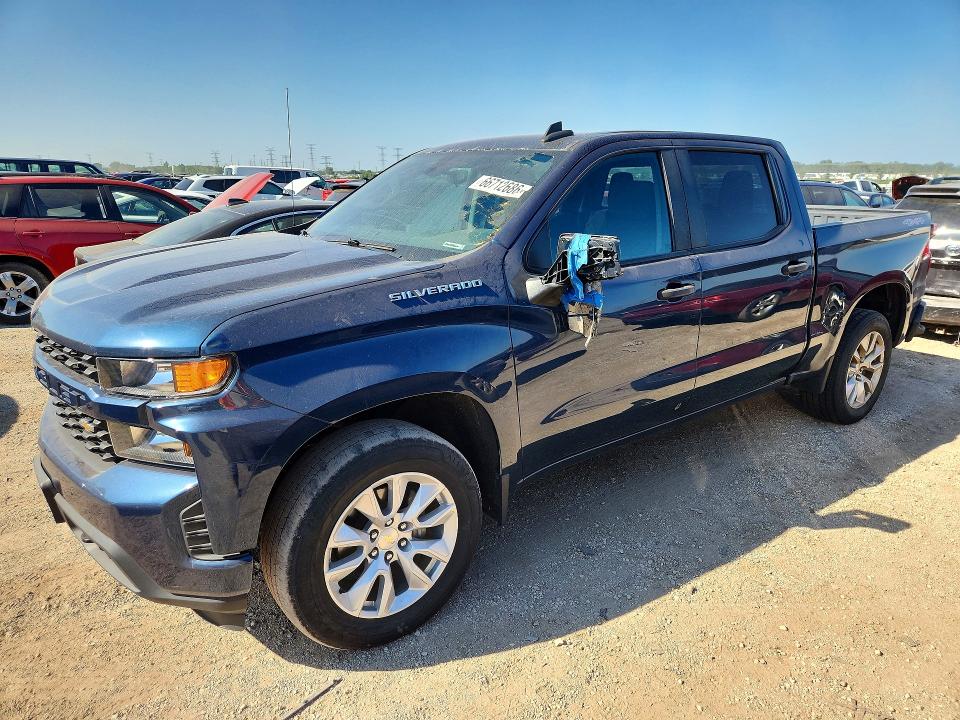 CHEVROLET SILVERADO 2021 with VIN 3GCPYBEK2MG194044 - Photo from auction