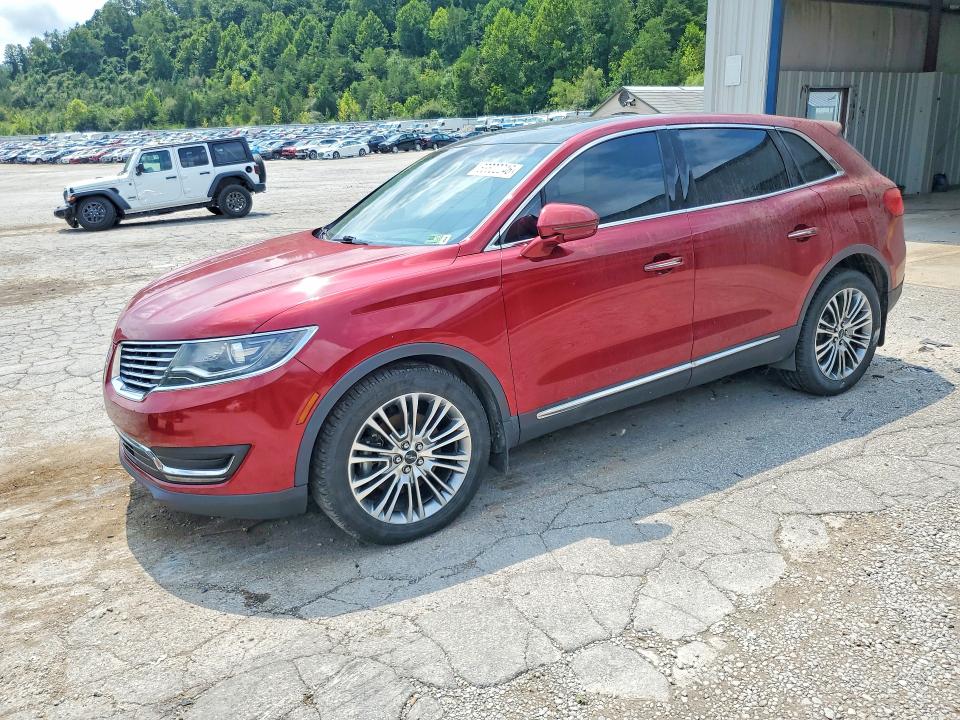 LINCOLN MKX 2016 with VIN 2LMTJ8LR1GBL78789 - Photo from auction