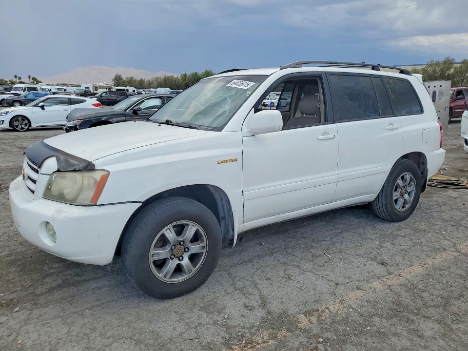 TOYOTA HIGHLANDER 2001 with VIN JTEHF21A810022720 - Photo from auction