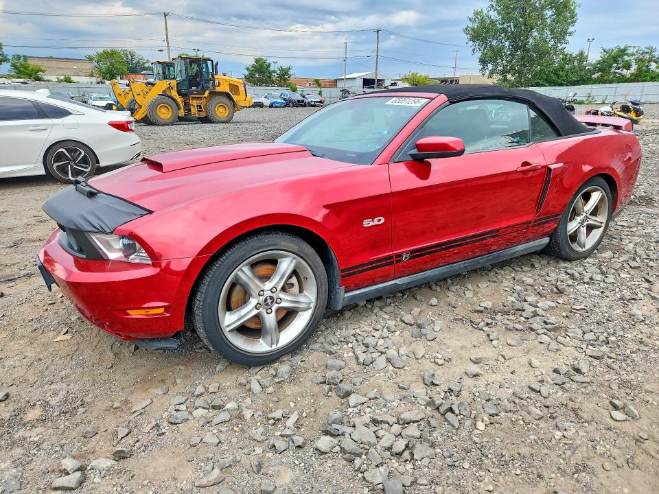 Photo 1 from auction – 2012 FORD MUSTANG with VIN 1ZVBP8FF4C5257679