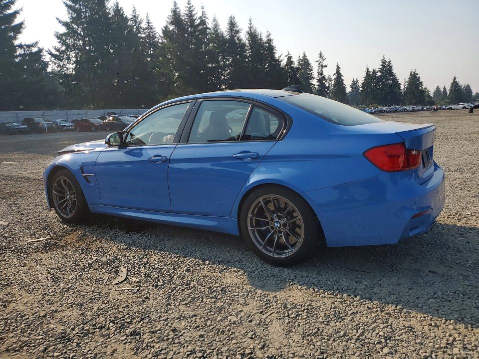 Photo 2 from auction – 2015 BMW M3 with VIN WBS3C9C54FP803130