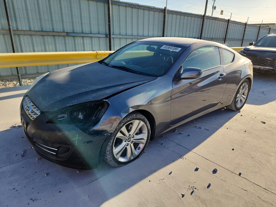HYUNDAI GENESIS COUPE 2012 with VIN KMHHT6KD3CU073725 - Photo from auction