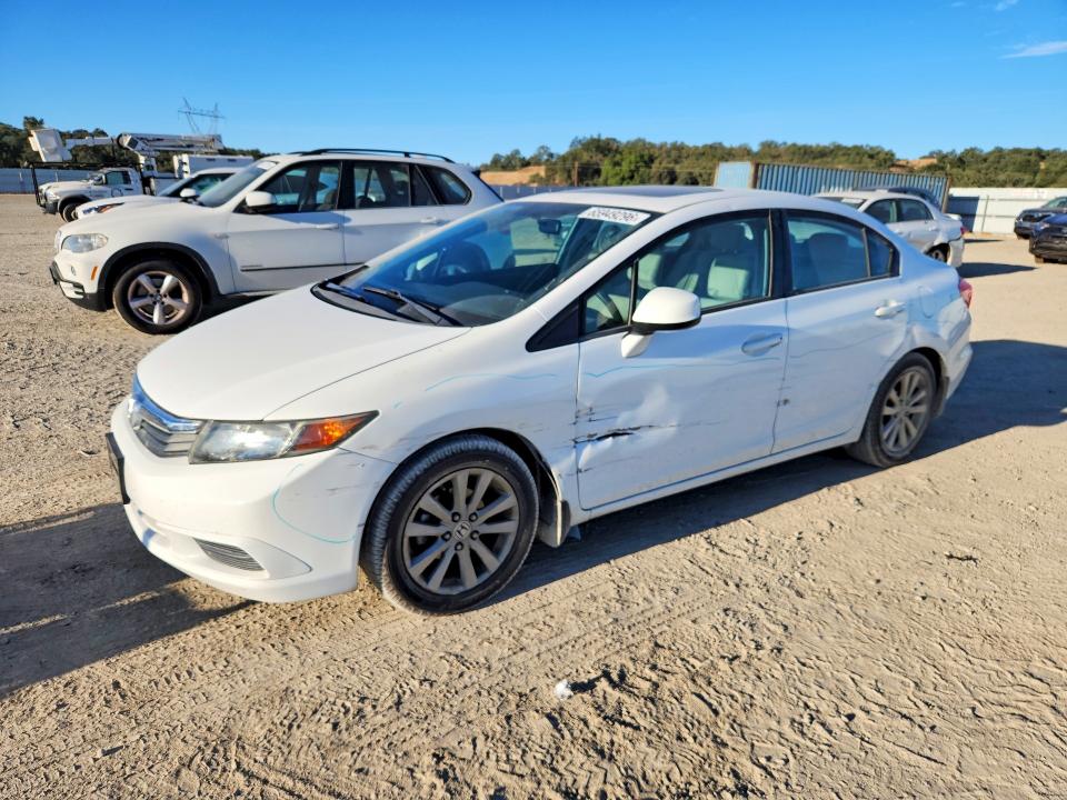 HONDA CIVIC 2012 with VIN 19XFB2F8XCE353211 - Photo from auction