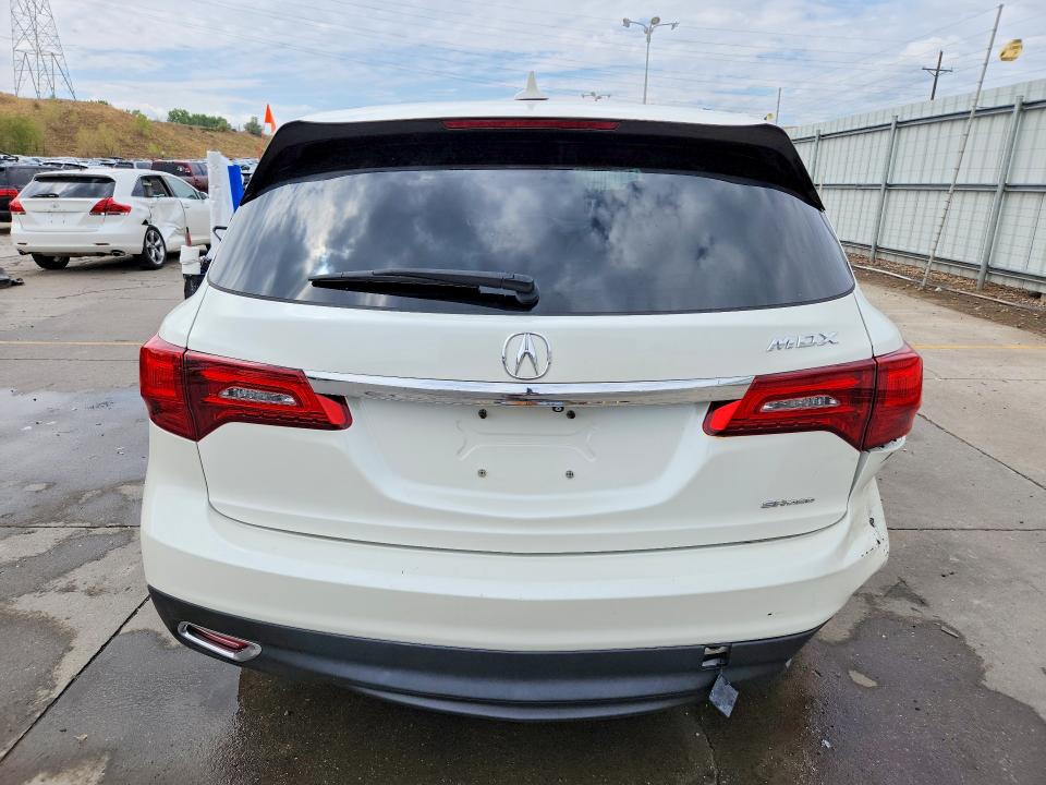 Photo 6 from auction – 2016 ACURA MDX with VIN 5FRYD4H25GB007296