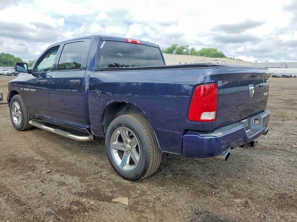Photo 2 from auction – 2012 DODGE RAM 1500 with VIN 1C6RD7KT9CS244533