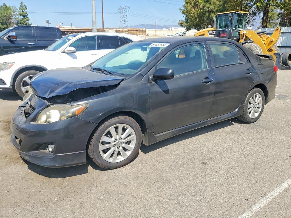 TOYOTA COROLLA 2010 with VIN 1NXBU4EE1AZ335783 - Photo from auction