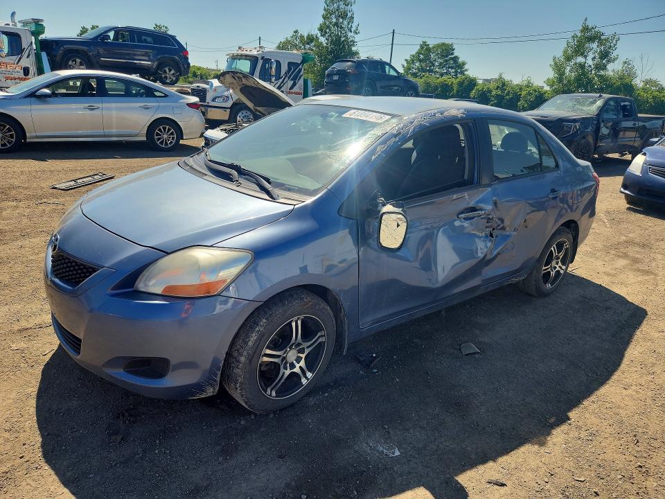 TOYOTA YARIS 2011 with VIN JTDBT4K3XB1410588 - Photo from auction