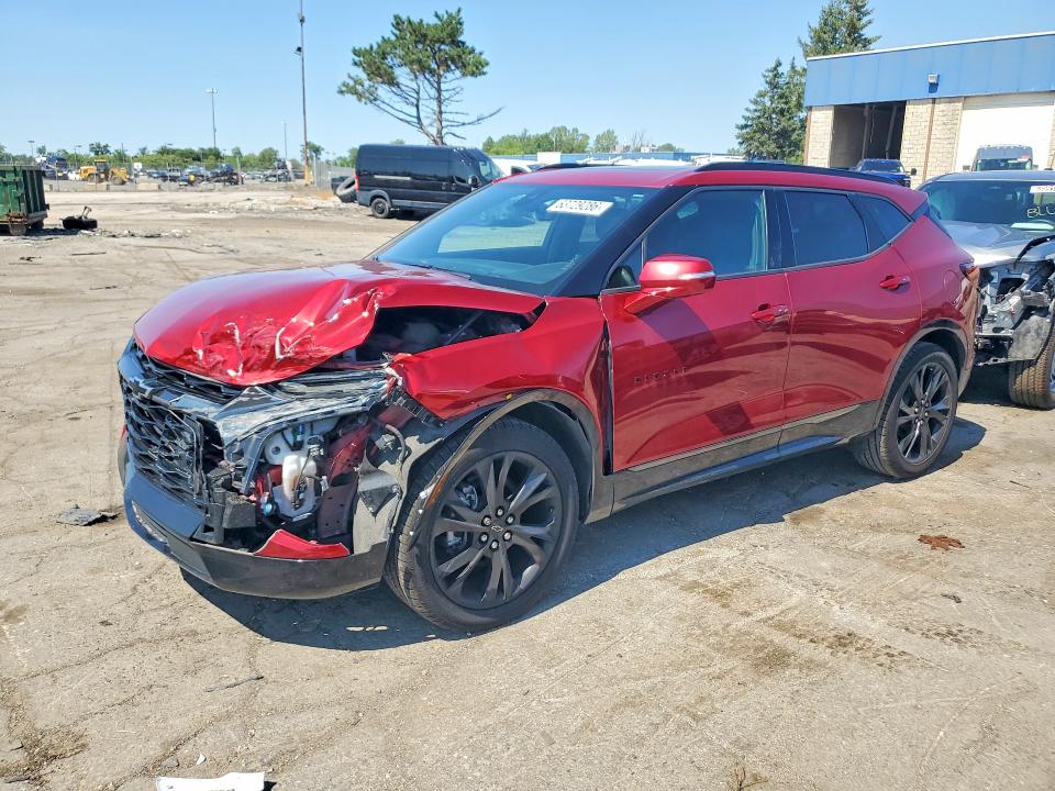 CHEVROLET BLAZER 2021 with VIN 3GNKBERS1MS528852 - Photo from auction