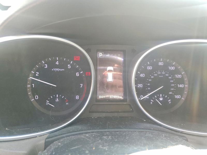 Photo 9 from auction – 2018 HYUNDAI SANTA FE with VIN KM8SNDHF1JU260536