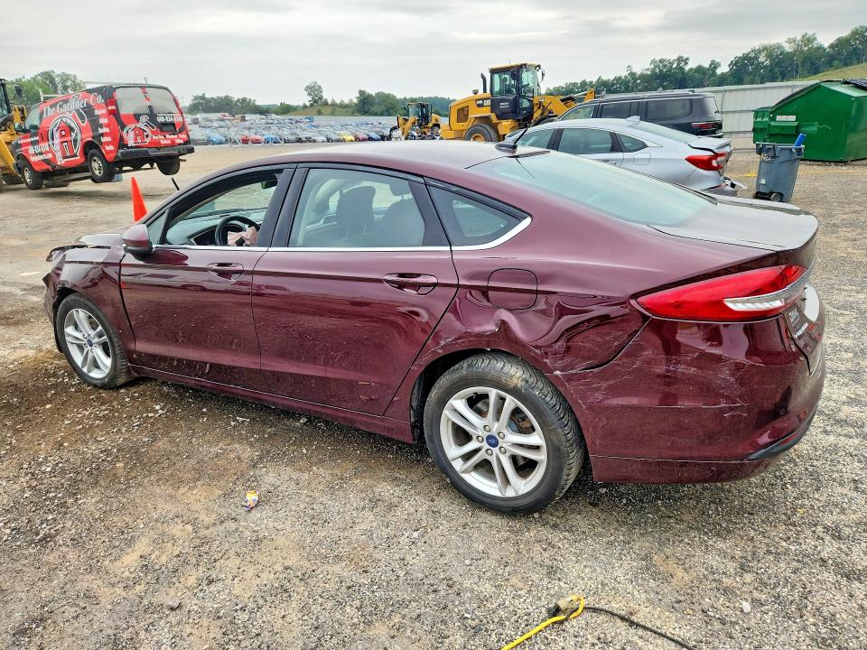 Photo 2 from auction – 2018 FORD FUSION with VIN 3FA6P0HD7JR186849