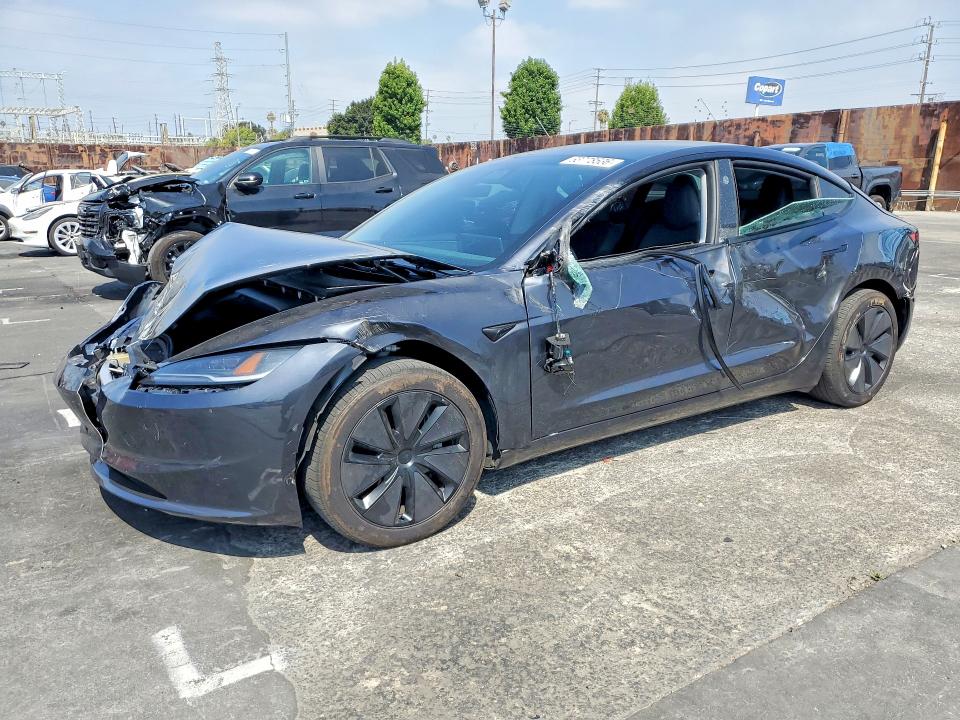 TESLA MODEL 3 2024 with VIN 5YJ3E1EA7RF747390 - Photo from auction
