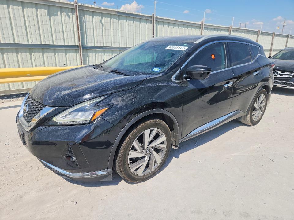 NISSAN MURANO 2020 с VIN 5N1AZ2CJ7LN174337 - Снимка от търг