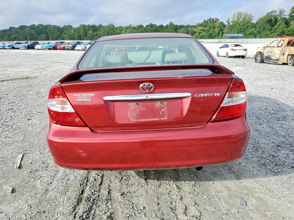 Photo 6 from auction – 2002 TOYOTA CAMRY with VIN 4T1BE32K72U079359