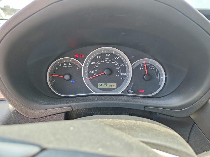 Photo 9 from auction – 2008 SUBARU IMPREZA with VIN JF1GH61658H810644
