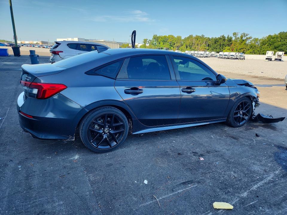 Photo 3 from auction – 2022 HONDA CIVIC with VIN 2HGFE2F57NH533753