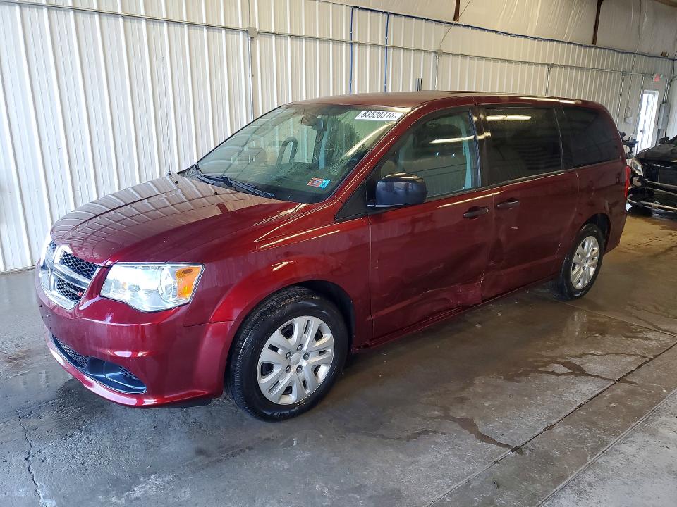 DODGE GRAND CARAVAN 2019 with VIN 2C4RDGBG0KR501039 - Photo from auction