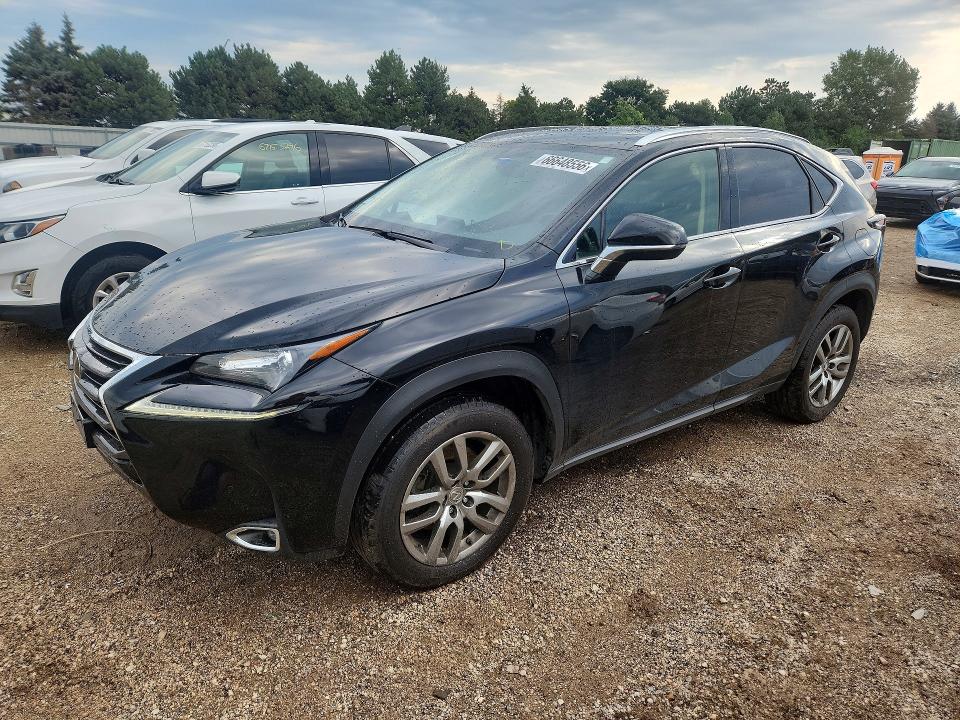 LEXUS NX 200T 2016 with VIN JTJBARBZ9G2089231 - Photo from auction