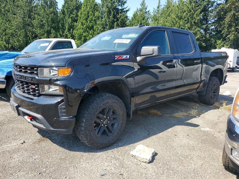 CHEVROLET SILVERADO 2020 with VIN 3GCPYCEF5LG186270 - Photo from auction
