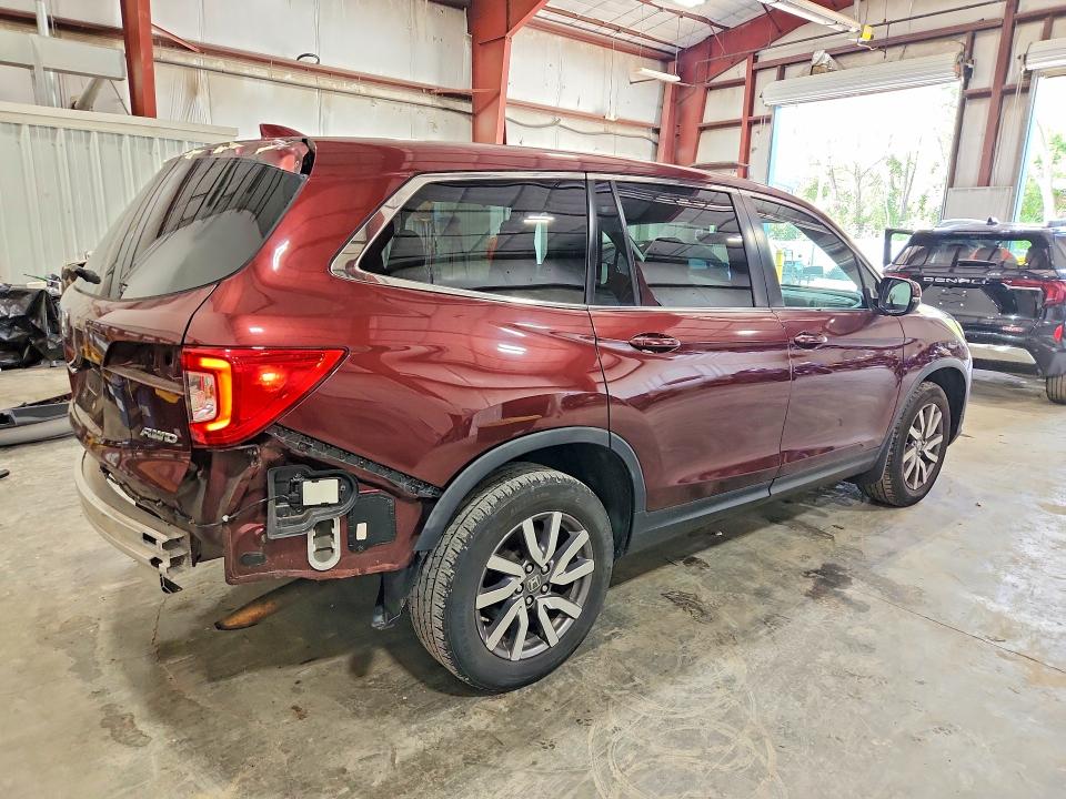 Photo 3 from auction – 2019 HONDA PILOT with VIN 5FNYF6H46KB029003