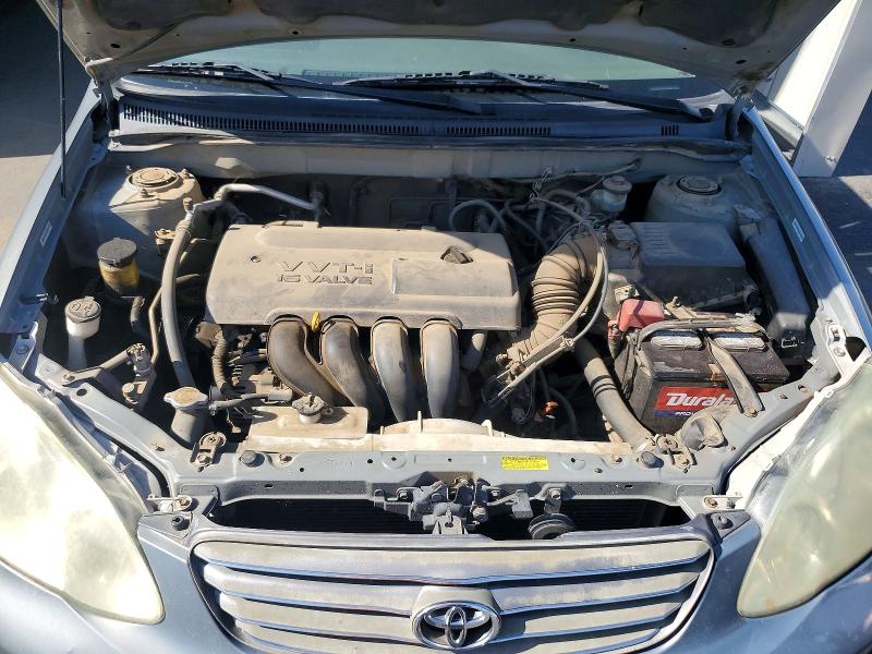 Photo 11 from auction – 2003 TOYOTA COROLLA with VIN 1NXBR32E83Z087289
