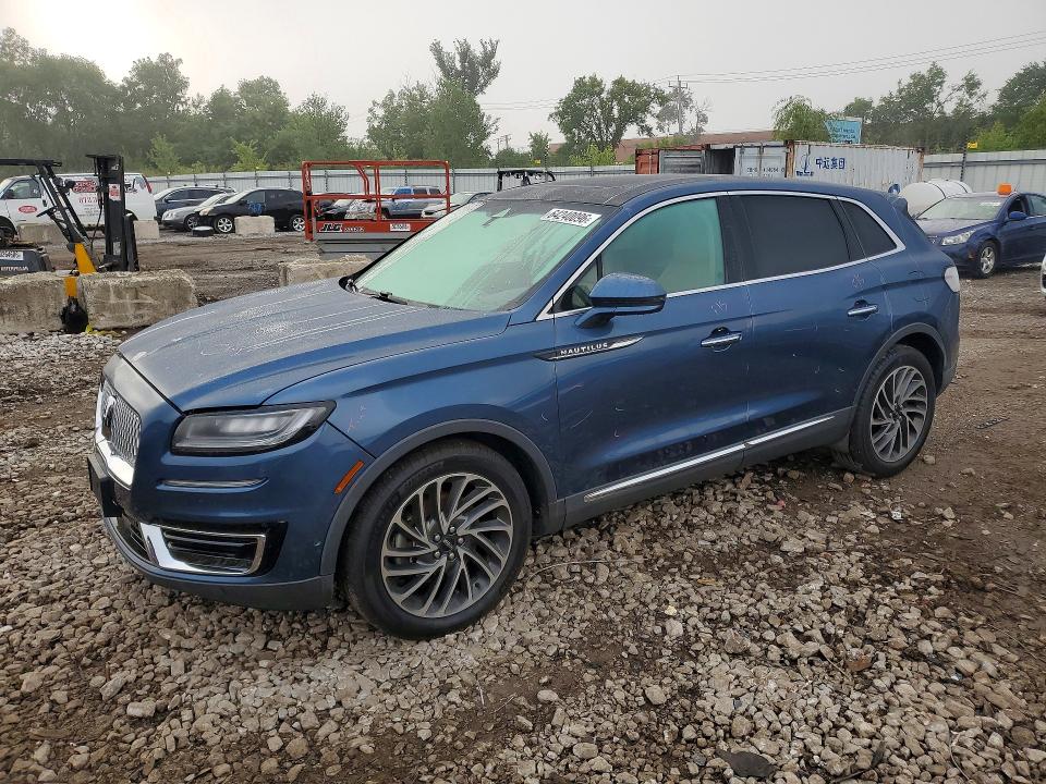 LINCOLN NAUTILUS 2019 with VIN 2LMPJ8L92KBL46282 - Photo from auction