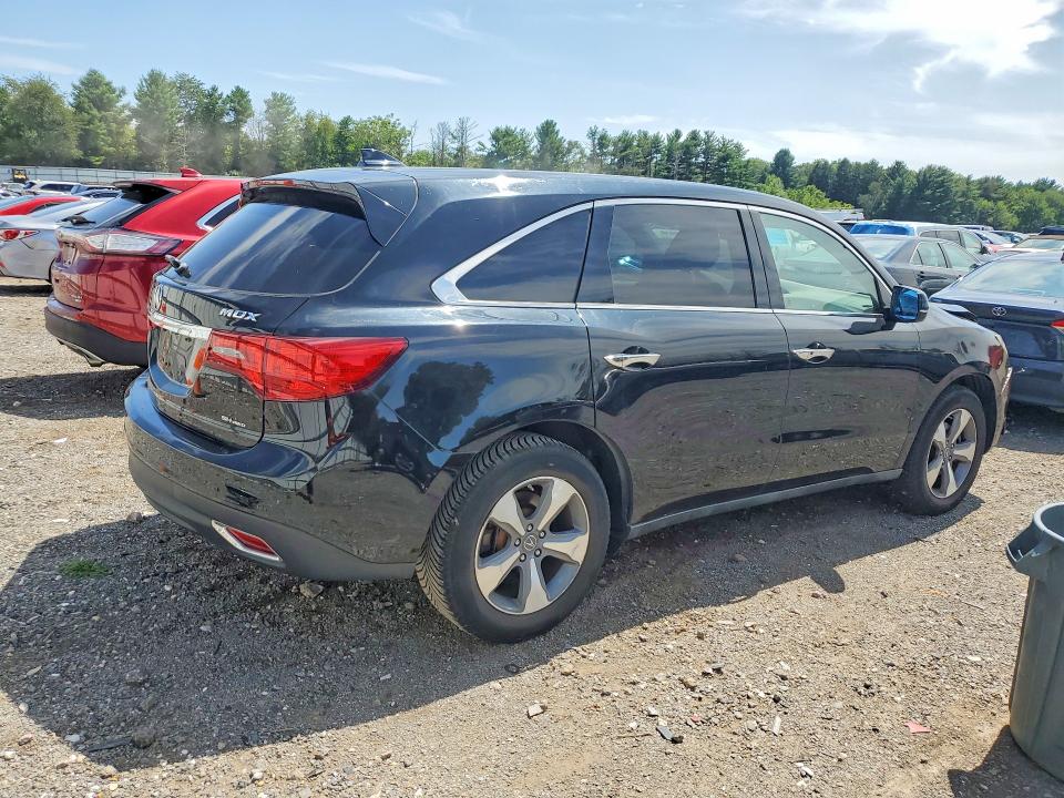 Photo 3 from auction – 2016 ACURA MDX with VIN 5FRYD4H20GB002698
