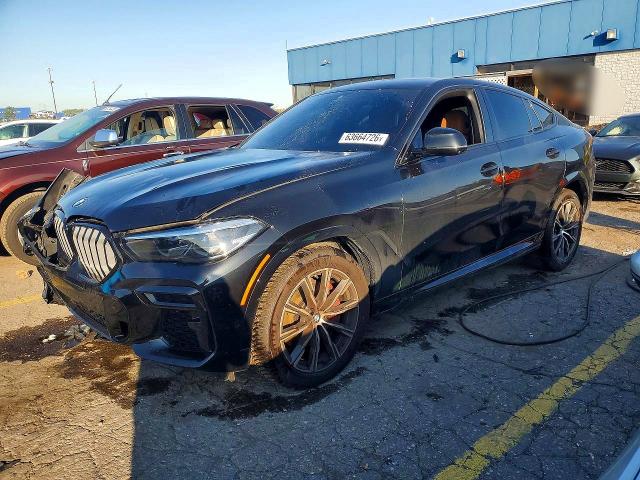 BMW X6 2023 с VIN 5UXCY6C0XP9P65967 - Снимка от търг