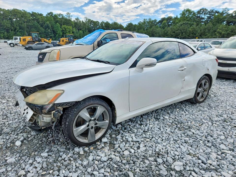 LEXUS IS 2010 with VIN JTHFE2C22A2501724 - Photo from auction