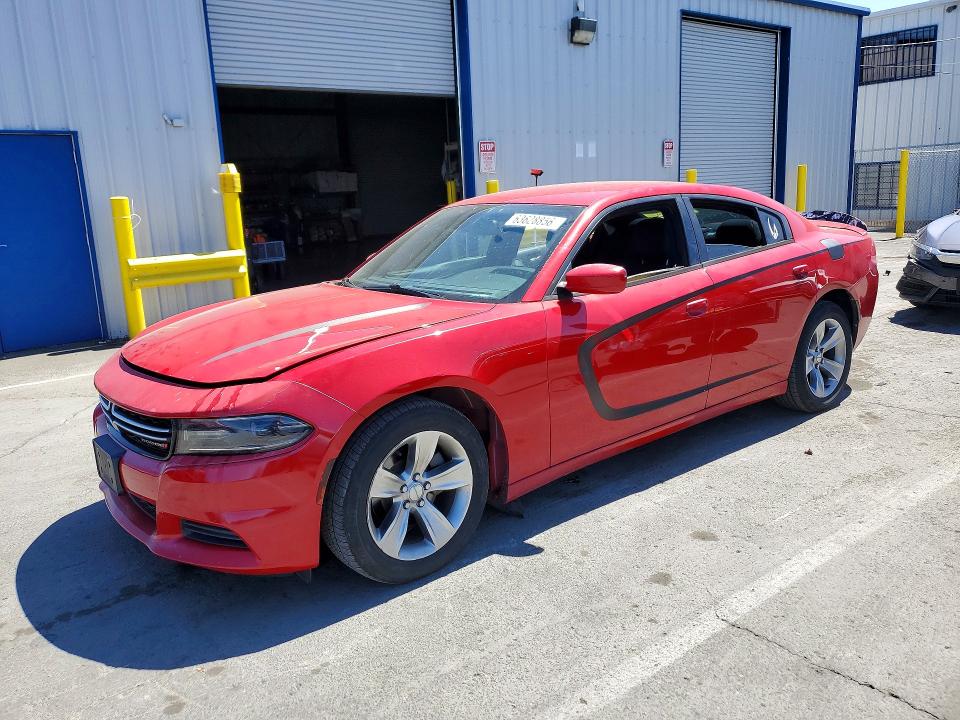 DODGE CHARGER 2015 with VIN 2C3CDXBG2FH762596 - Photo from auction