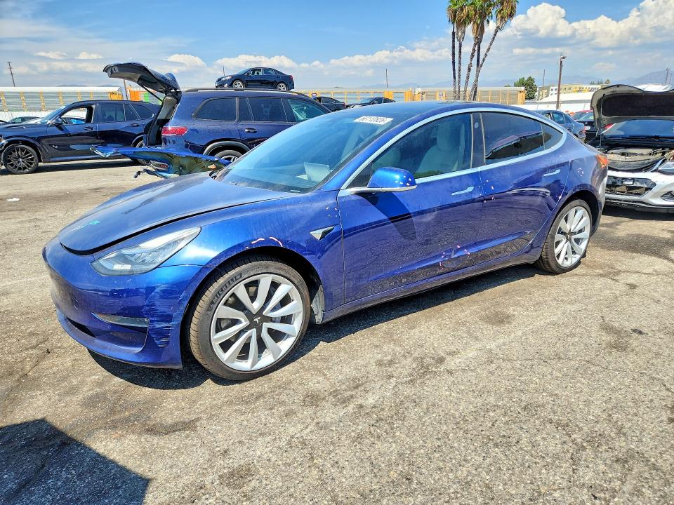 TESLA MODEL 3 2020 with VIN 5YJE1EBXLF788001 - Photo from auction