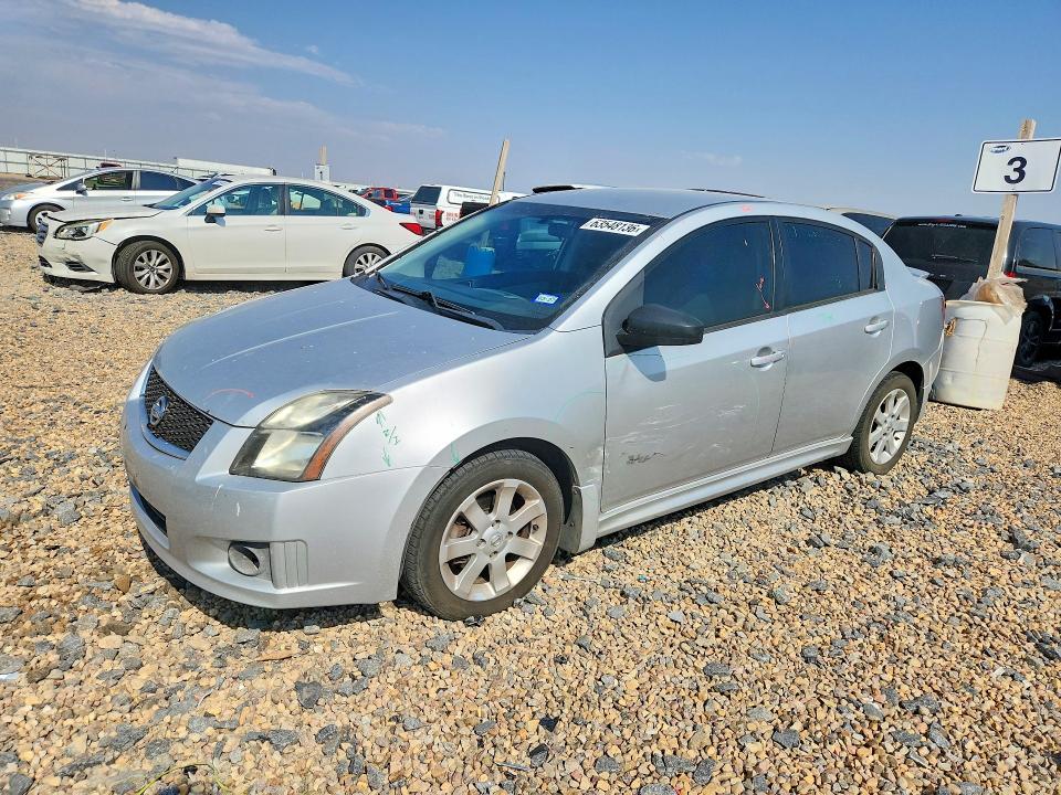 NISSAN SENTRA 2012 with VIN 3N1AB6AP5CL741056 - Photo from auction