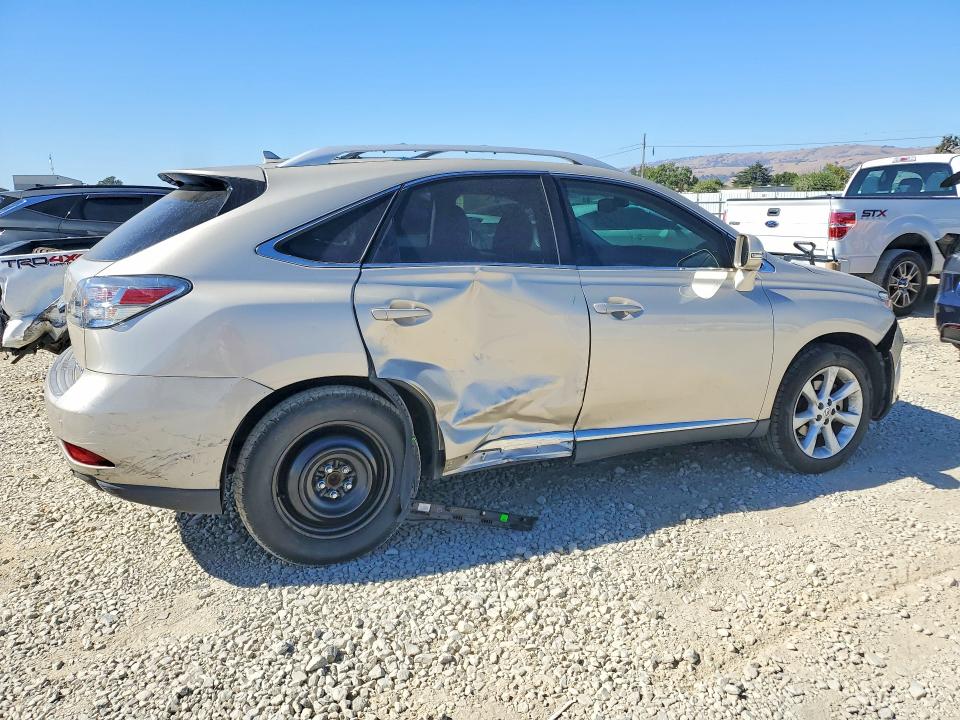 Photo 3 from auction – 2012 LEXUS RX with VIN 2T2ZK1BA7CC067052