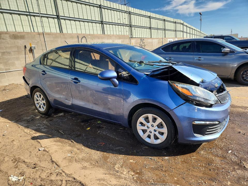 Photo 4 from auction – 2016 KIA RIO with VIN KNADM4A36G6688998