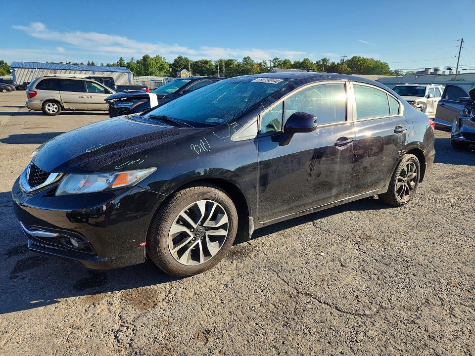 HONDA CIVIC 2013 with VIN 19XFB2F93DE031441 - Photo from auction