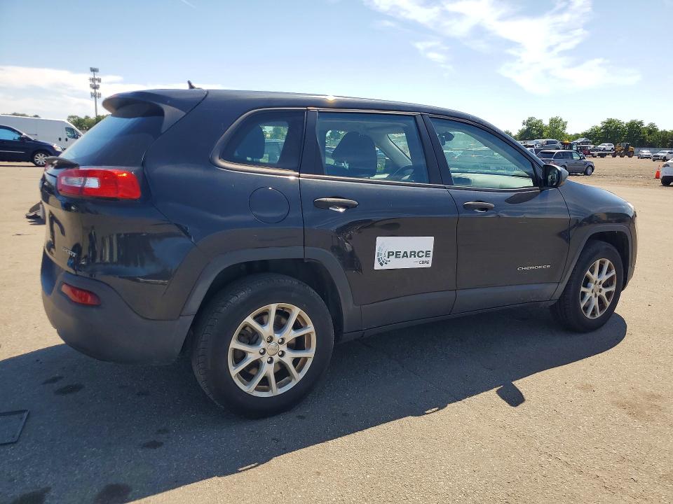 Photo 3 from auction – 2015 JEEP CHEROKEE with VIN 1C4PJMAB8FW630471