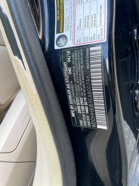 Photo 10 from auction – 2014 MERCEDES-BENZ E with VIN WDDHH8JB5EA800746