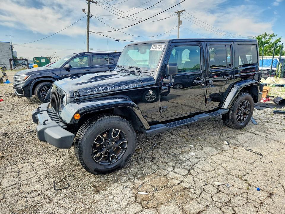 2017 JEEP WRANGLER UNLIMITED - Търг №65387456