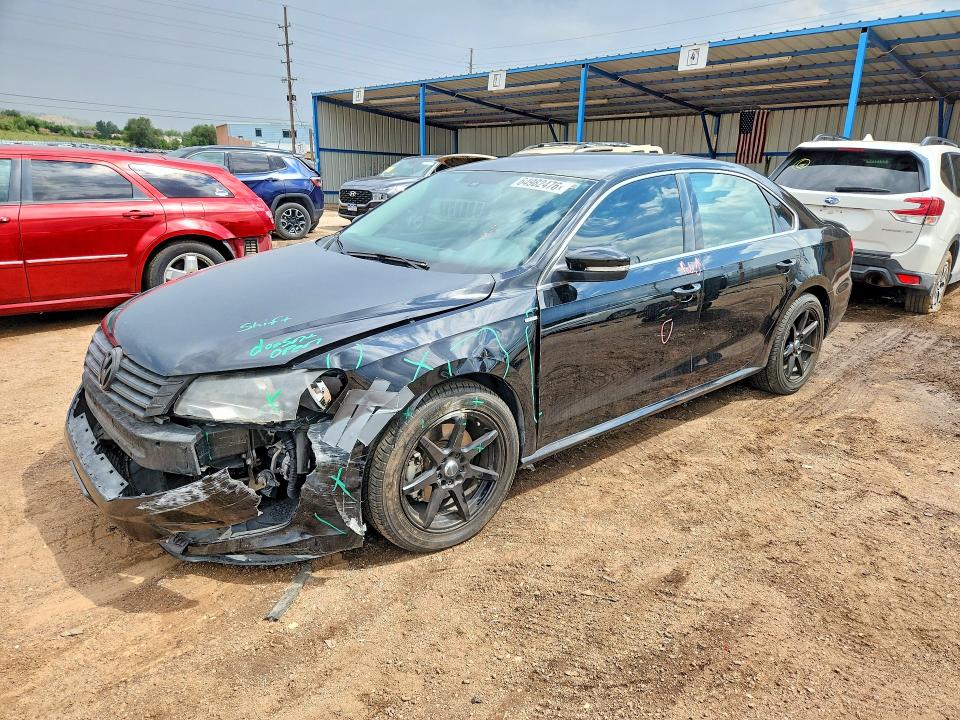 VOLKSWAGEN PASSAT 2014 with VIN 1VWAT7A39EC059256 - Photo from auction