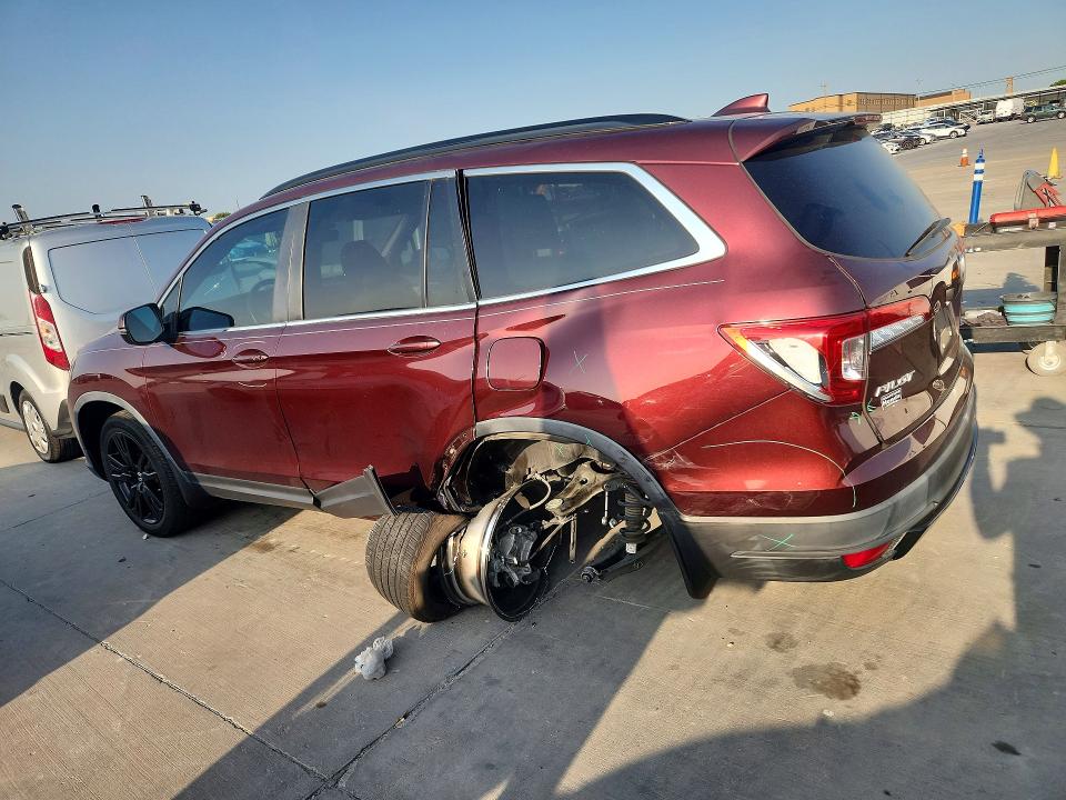 Photo 2 from auction – 2022 HONDA PILOT with VIN 5FNYF5H28NB001247