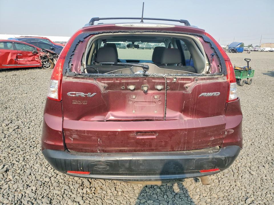 Photo 6 from auction – 2012 HONDA CR-V with VIN 5J6RM4H57CL036106