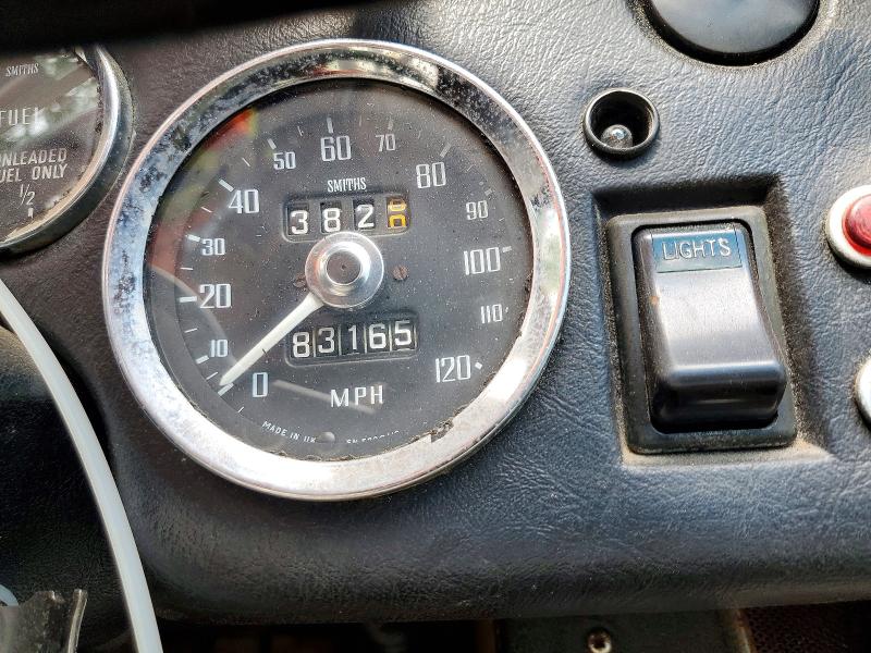 Photo 9 from auction – 1977 MG MIDGET with VIN GAN6UH196014G