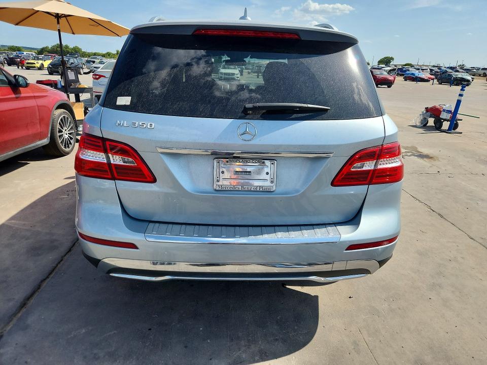 Photo 6 from auction – 2015 MERCEDES-BENZ ML with VIN 4JGDA5JB6FA525249