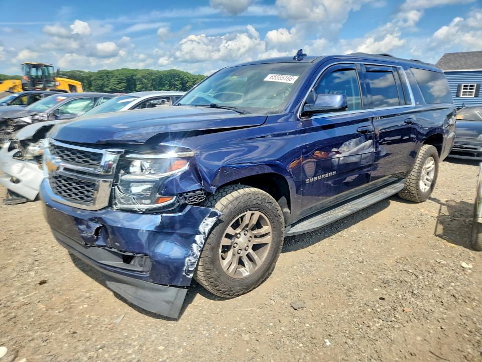 CHEVROLET SUBURBAN 2018 с VIN 1GNSKHKC1JR327679 - Снимка от търг