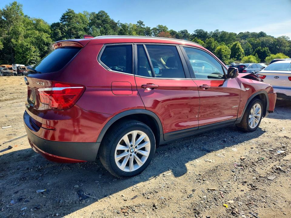 Photo 3 from auction – 2014 BMW X3 with VIN 5UXWX9C52E0D14596